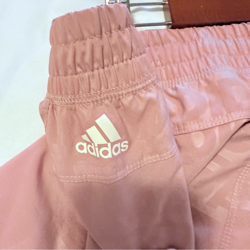 Adidas AeroReady Logo Print Shorts 🌸✨ - Picture 5 of 7
